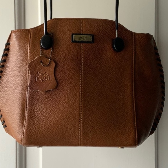 Bessel Brown Leather Handbag - Picture 2 of 10